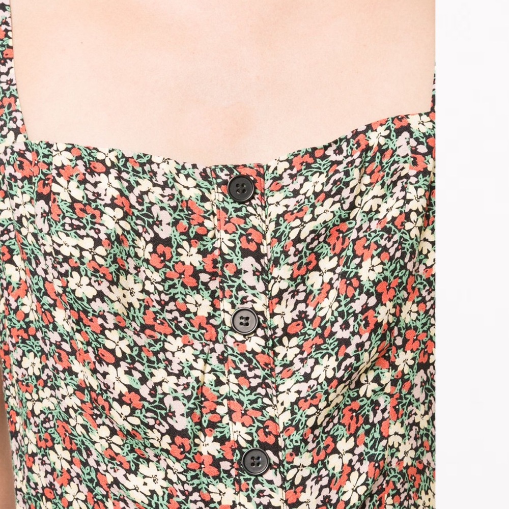 NWT REFORMATION💕Persimmon Midi A-Line Dress - Picture 11 of 16